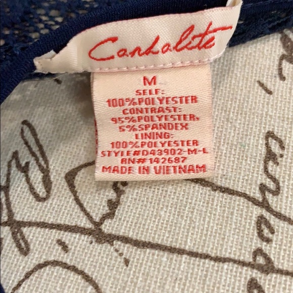 Gorgeous Navy Blue Lace Lined Maxi Dress - Picture 5 of 5